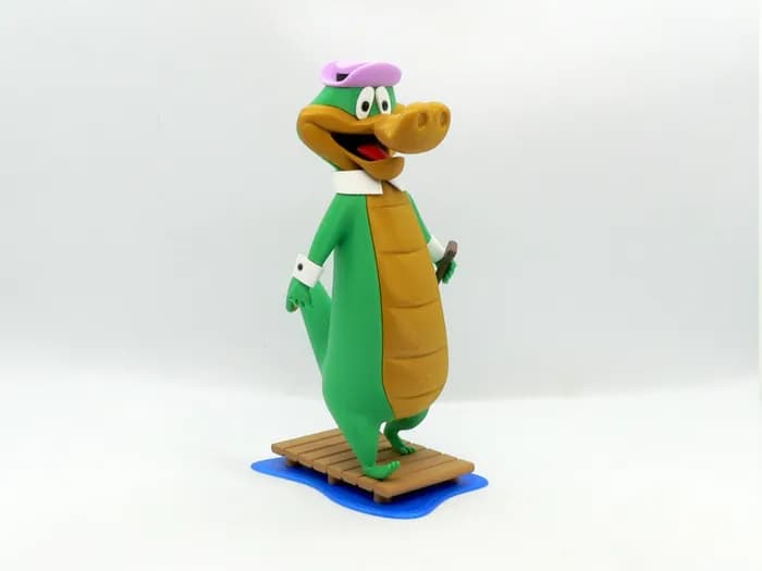 STL - Wally Gator figura de personaje de dibujos animados render 4