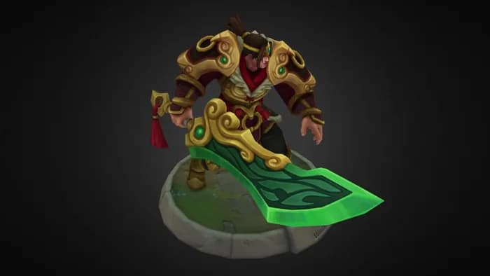 STL - warren kingdoms garen blend render 1