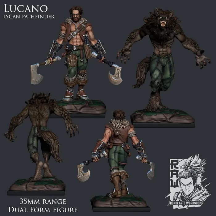 STL - wolfpack lucano render 3
