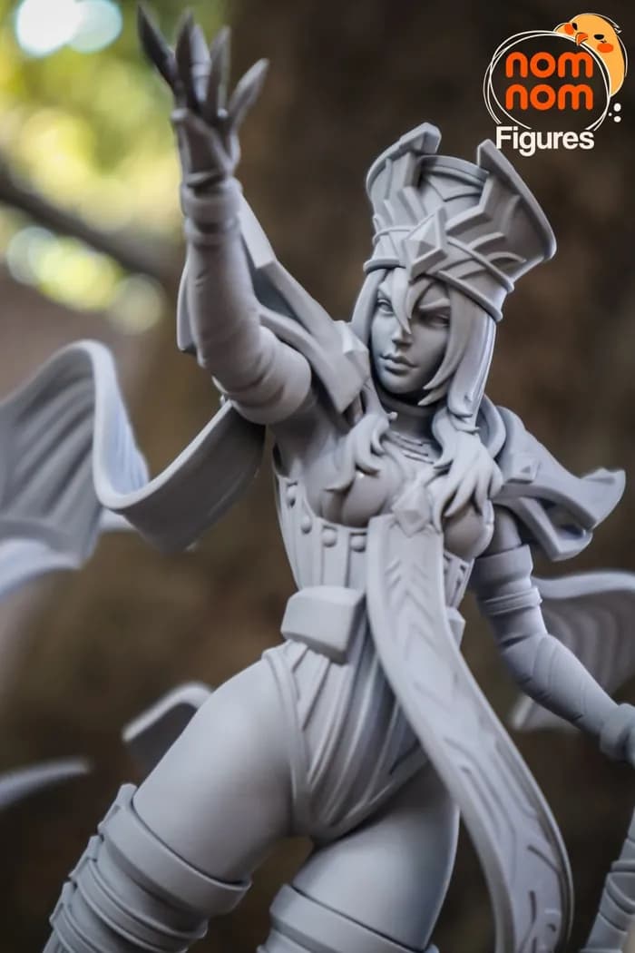 STL - world of warcraft inquisitor whitemane render 2