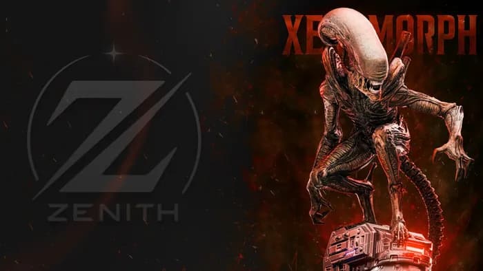 STL - xenomorph alien render 3