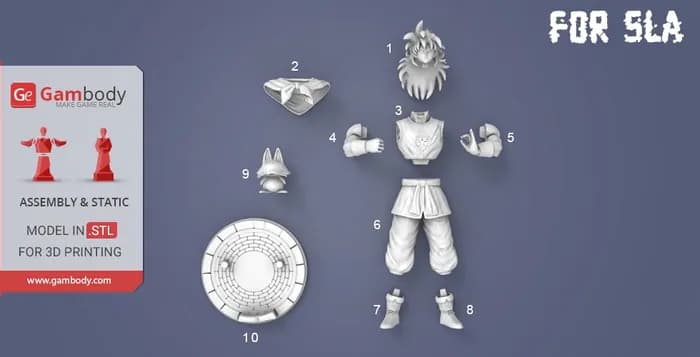 STL - yamcha render 3
