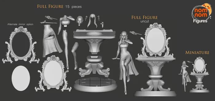 STL - Yor Forger de Spy x Family render 2