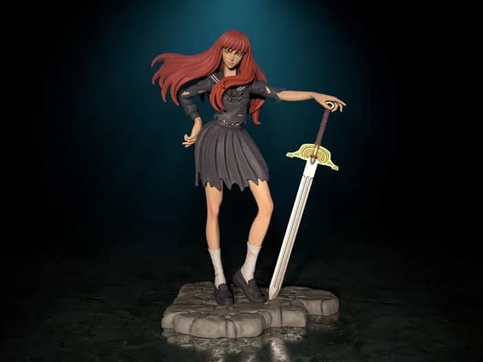 STL - Youko Nakajima render 2