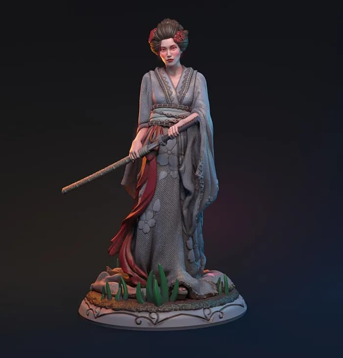 STL - yuki onnax render 2