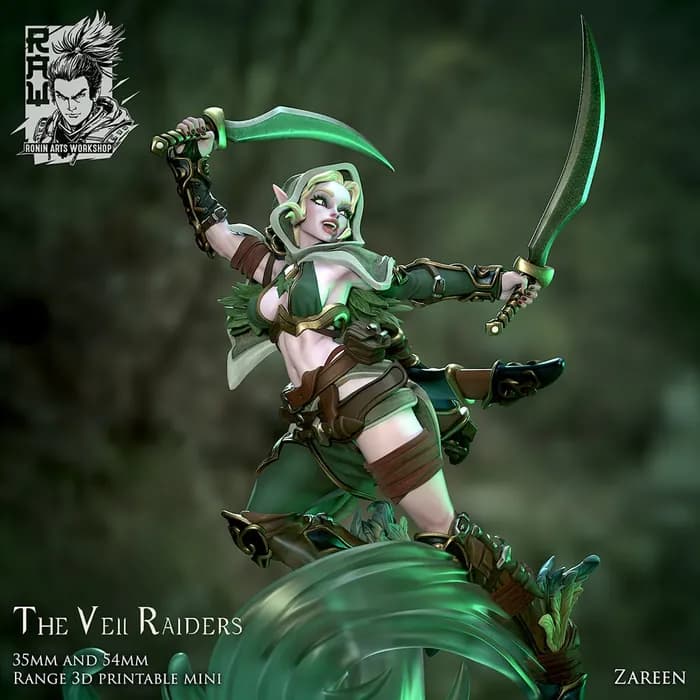 STL - zareen 54mm render 2