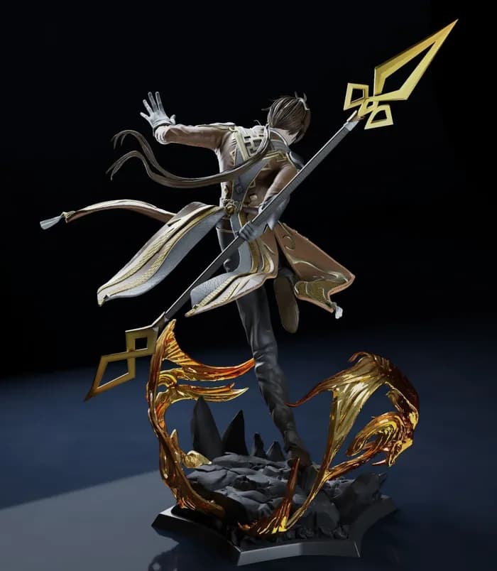 STL - zhongli render 3