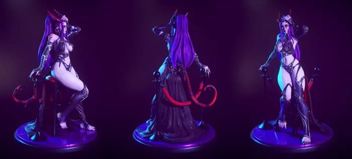 STL - zombiedigger render 5