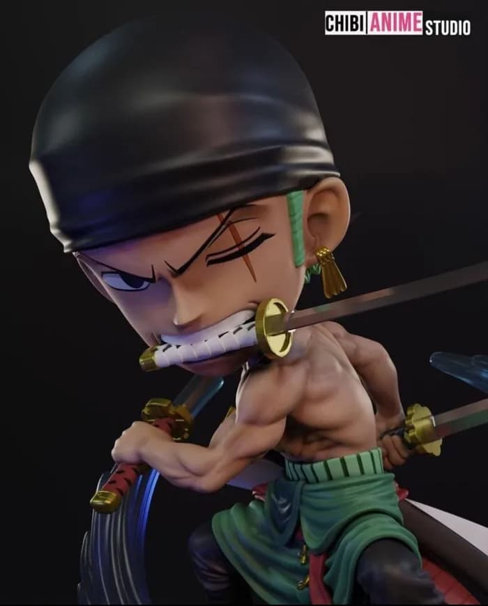 STL - zoro support render 3
