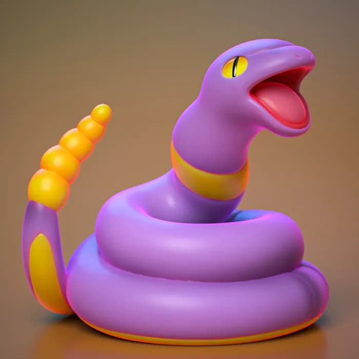 STL - ydeval #023 ekans render 2