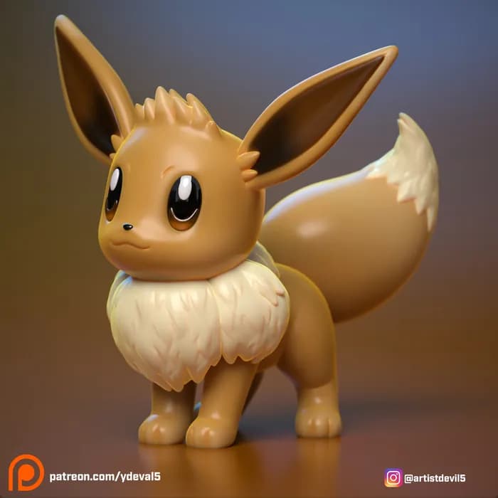 STL - ydeval #133 eevee render 2